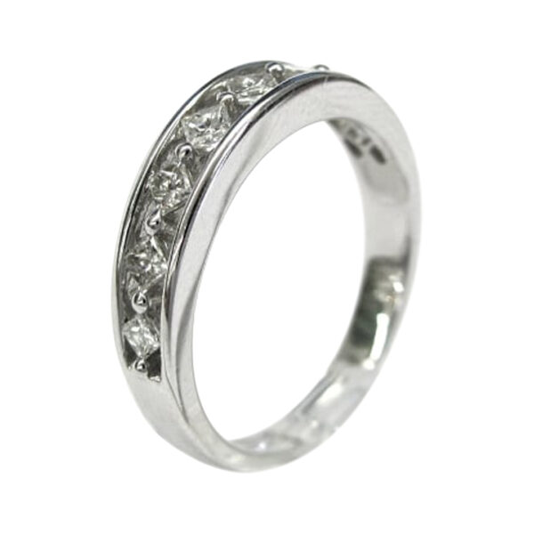 Ladies Diamond Wedding Band - Image 2