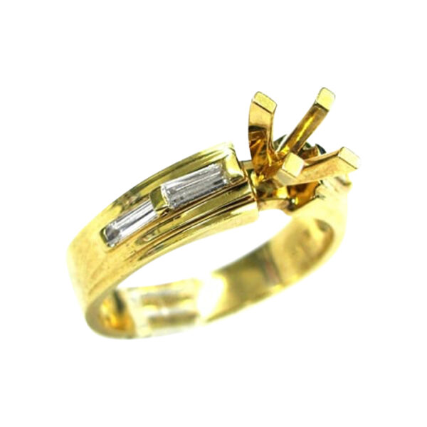 Yellow Gold Semi Mounting