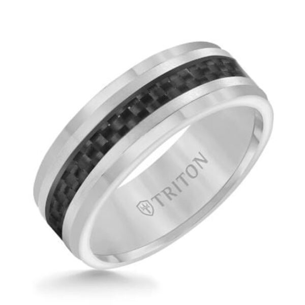 Mens TRITON Tungsten Carbide Band - Image 2