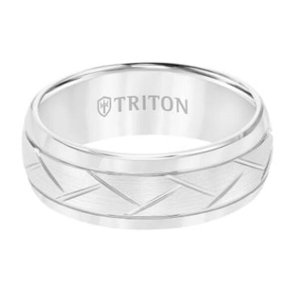 Mens TRITON Tungsten Carbide Band - Image 3