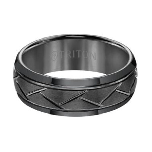 Mens TRITON Tungsten Carbide Band