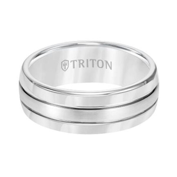 Mens TRITON Tungsten Carbide Band - Image 3