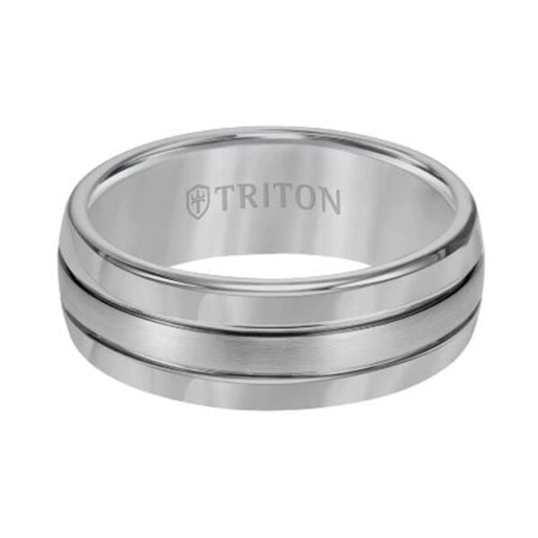 Mens TRITON Tungsten Carbide Band - Image 2