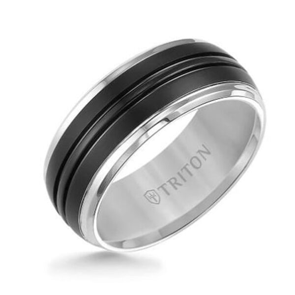 Mens TRITON Tungsten Carbide Band - Image 2