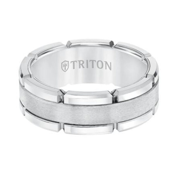 Mens TRITON Tungsten Carbide Band - Image 3