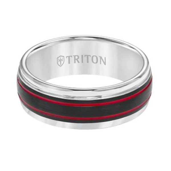 Mens TRITON Tungsten Carbide Band - Image 2