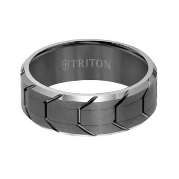 Mens TRITON Tungsten Carbide Band