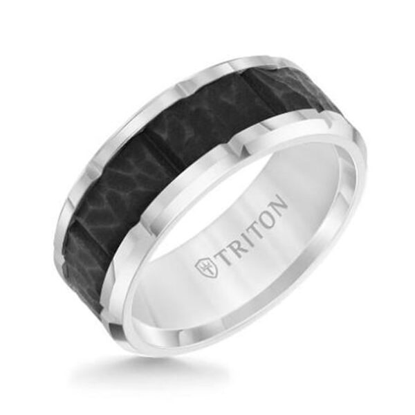 Mens TRITON Tungsten Carbide Band - Image 2