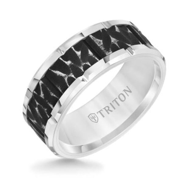 Mens TRITON Tungsten Carbide Band - Image 2