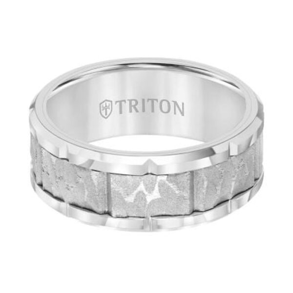 Mens TRITON Tungsten Carbide Band