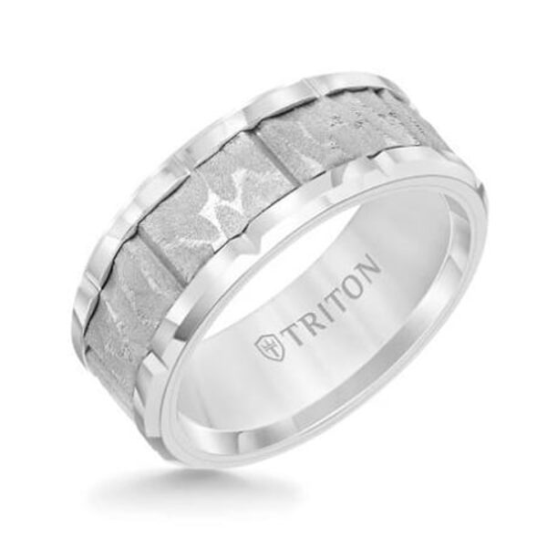 Mens TRITON Tungsten Carbide Band - Image 2