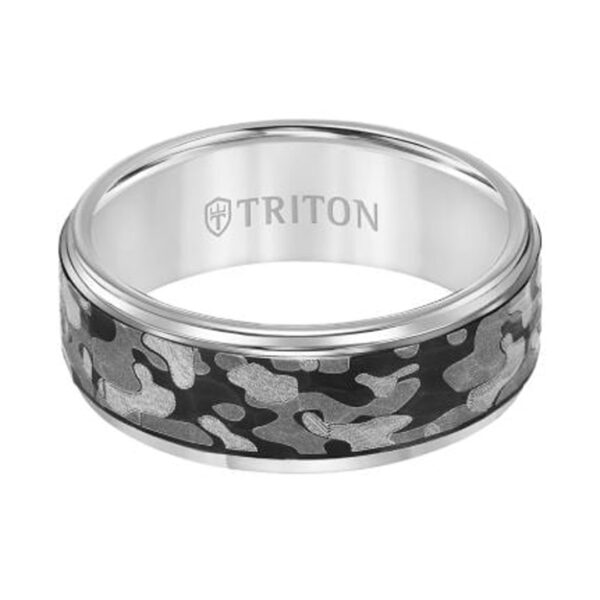 Mens TRITON Tungsten Carbide Band - Image 2