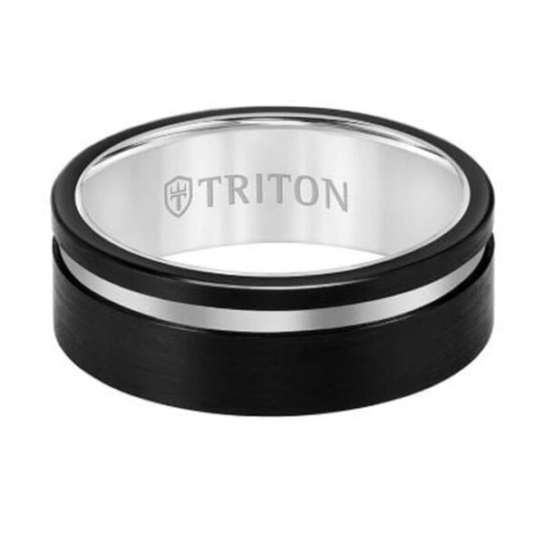 Mens TRITON Tungsten Carbide Band - Image 4