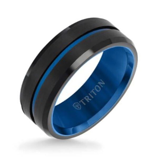 Mens TRITON Tungsten Carbide Band - Image 2