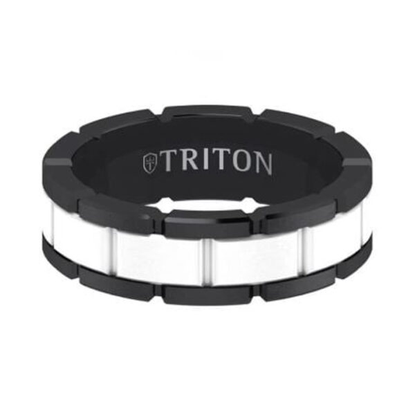 Mens TRITON Tungsten Carbide Band - Image 2