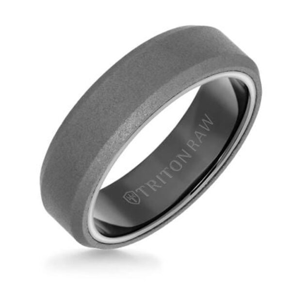 Mens TRITON Tungsten Carbide Band - Image 2