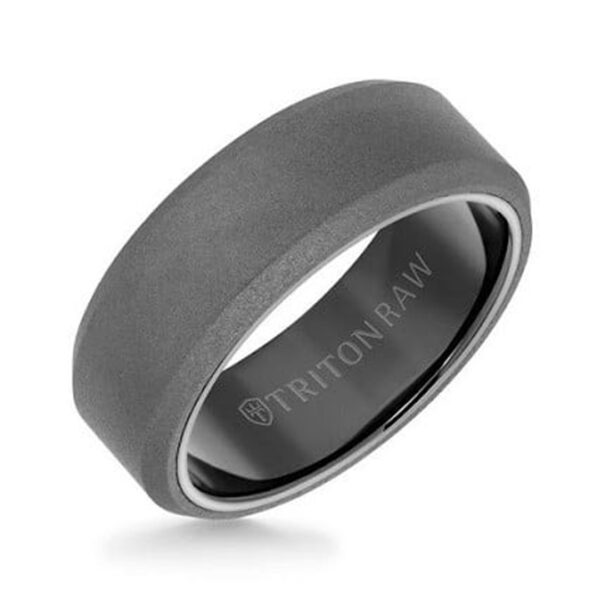 Mens TRITON Tungsten Carbide Band - Image 2