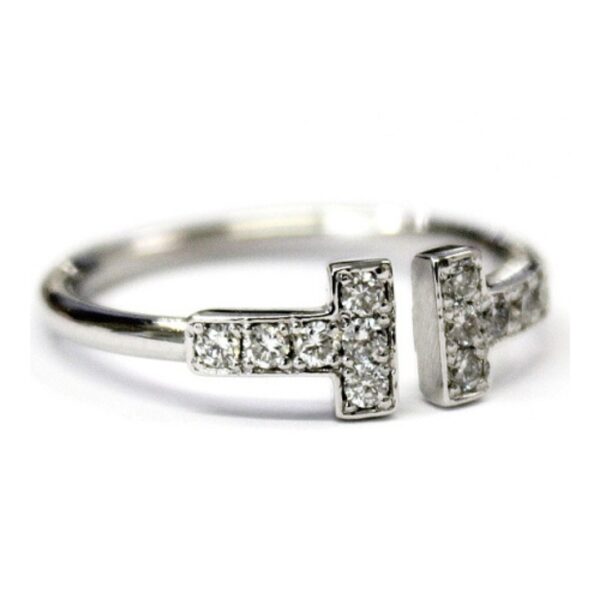 Ladies Diamond Stackable Ring - Image 2