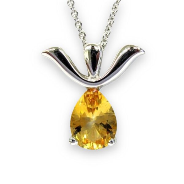 Ladies Citrine Pendant