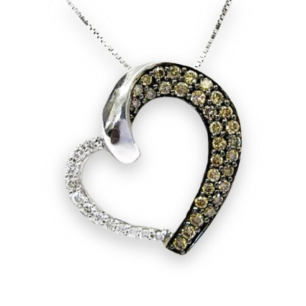 Ladies Brown Diamond Pendant