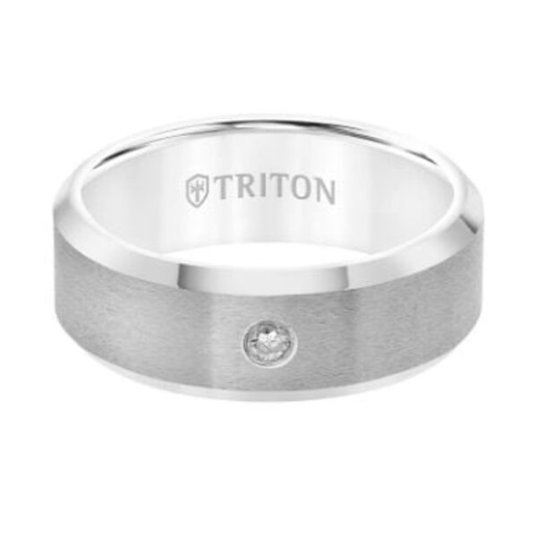 Mens TRITON Tungsten Carbide Band