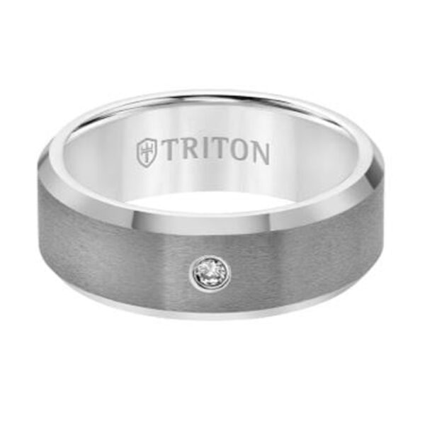 Mens TRITON Tungsten Carbide Band - Image 2