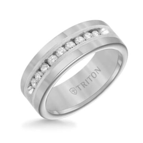 Mens TRITON Tungsten Carbide Band - Image 2