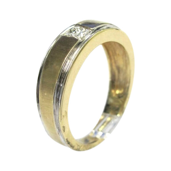 Ladies Diamond Wedding Band - Image 2