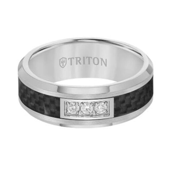 Mens TRITON Tungsten Carbide Band