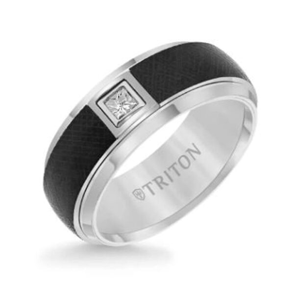 Mens TRITON Tungsten Carbide Band - Image 2