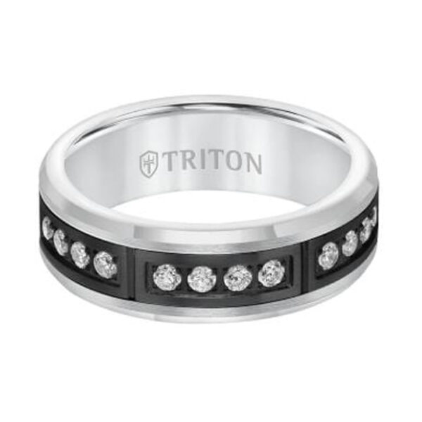 Mens TRITON Tungsten Carbide Band - Image 2