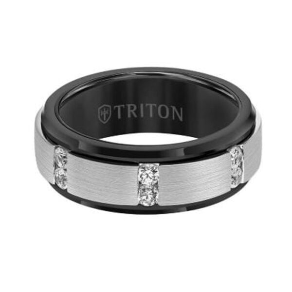 Mens TRITON Tungsten Carbide Band