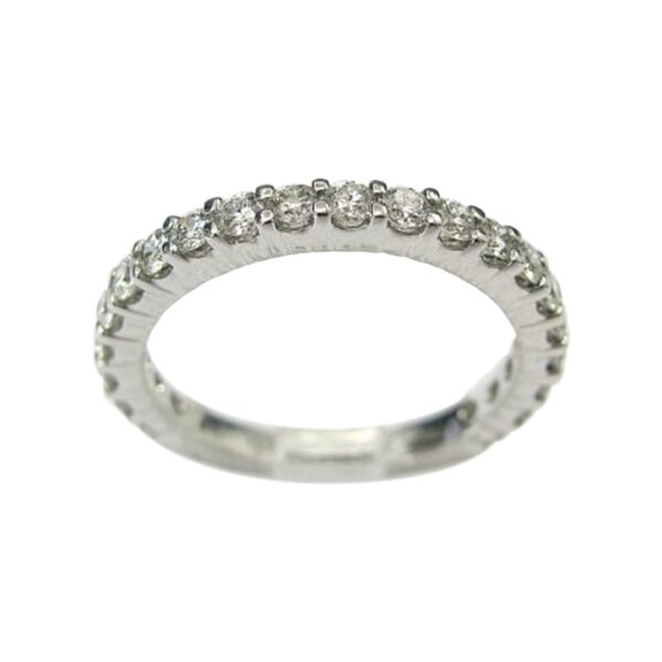 Ladies Diamond Wedding Band - Image 2