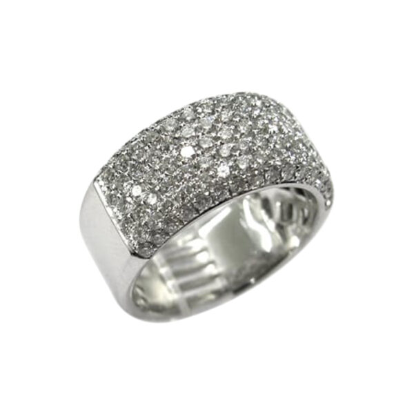 Ladies Diamond Wedding Band