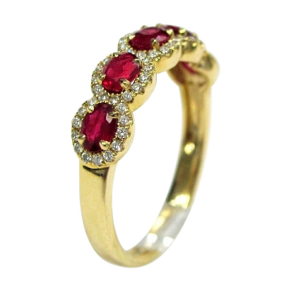 Ladies Ruby and Diamond Ring - Image 2