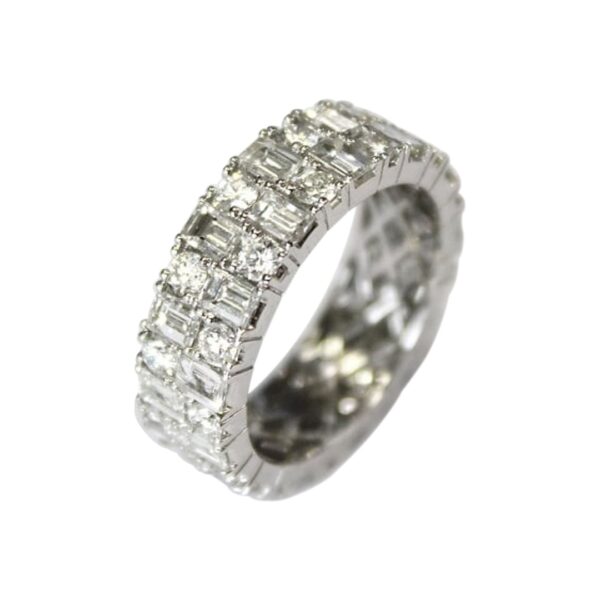 Ladies Diamond Wedding Band