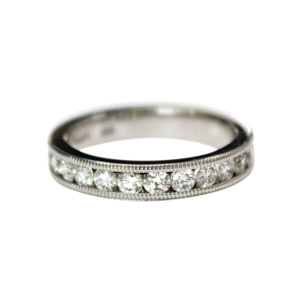 Ladies Diamond Wedding Band