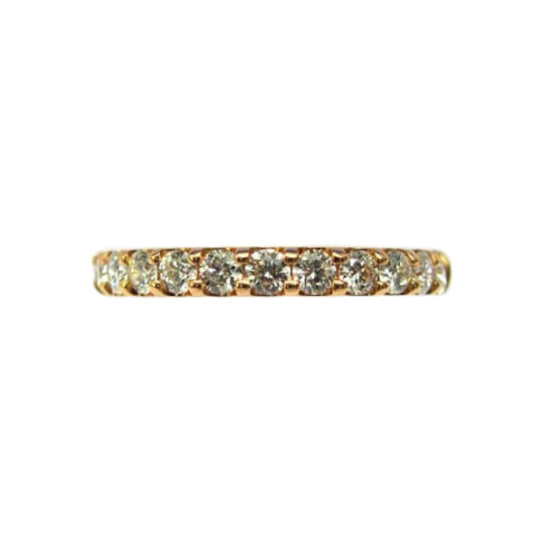 Ladies Diamond Wedding Band - Image 2