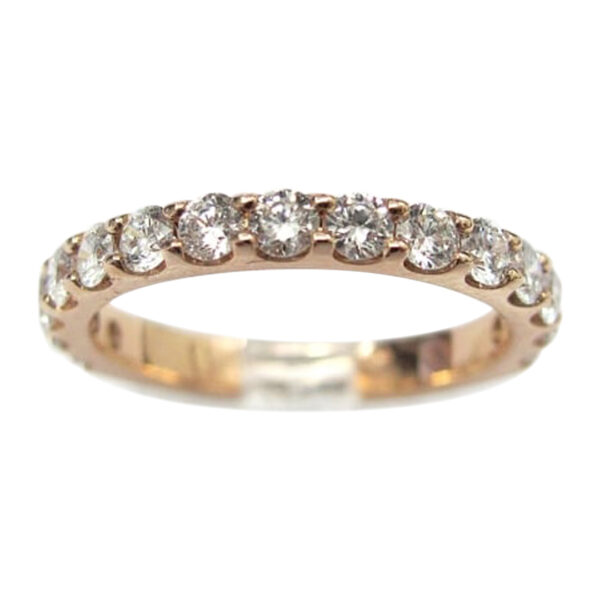 Ladies Diamond Wedding Band