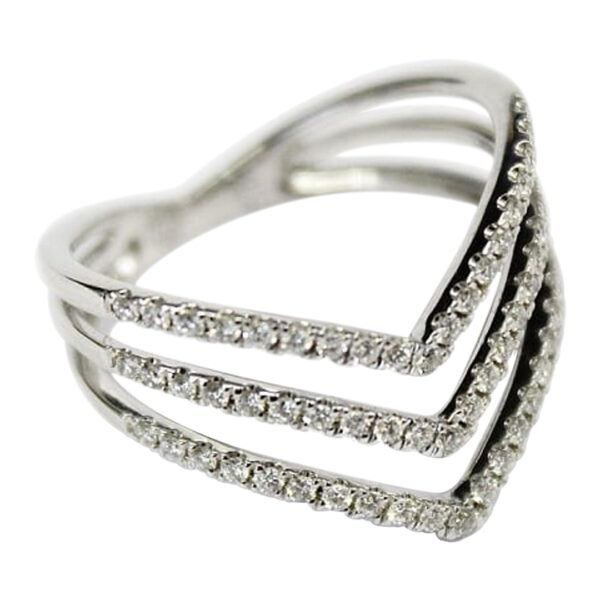 Ladies Diamond Stackable Ring