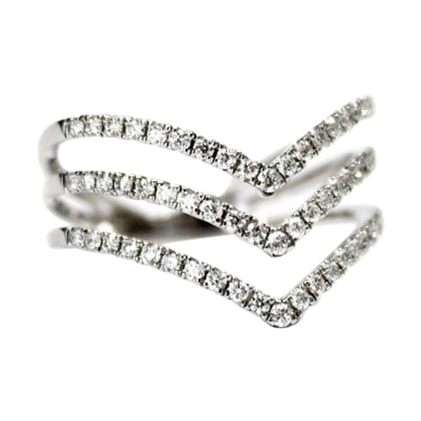 Ladies Diamond Stackable Ring - Image 2