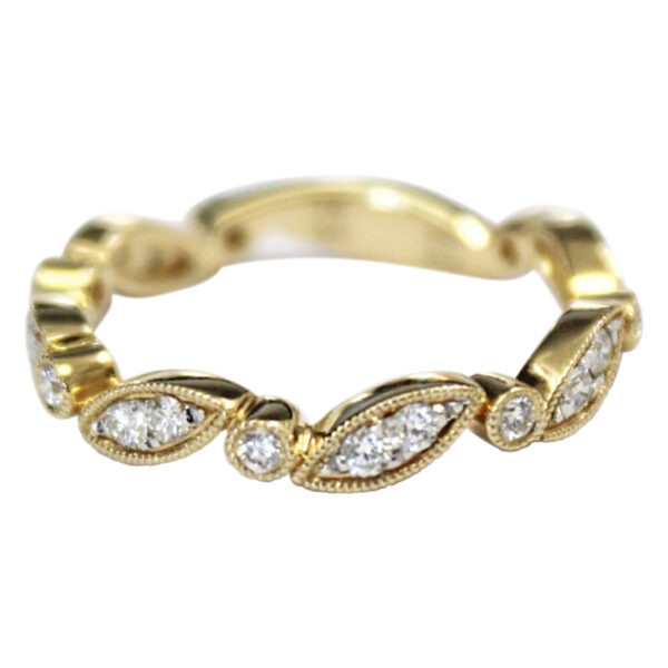 Ladies Diamond stackable Ring