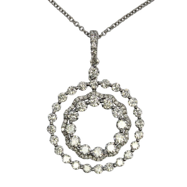 Ladies Diamond Pendant