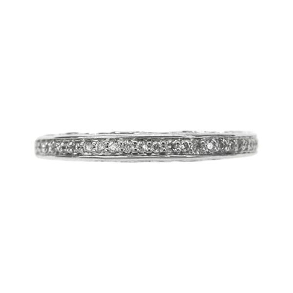 Ladies Diamond Wedding Band