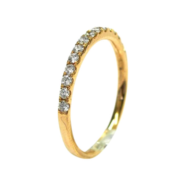 Ladies Diamond Wedding Band - Image 2