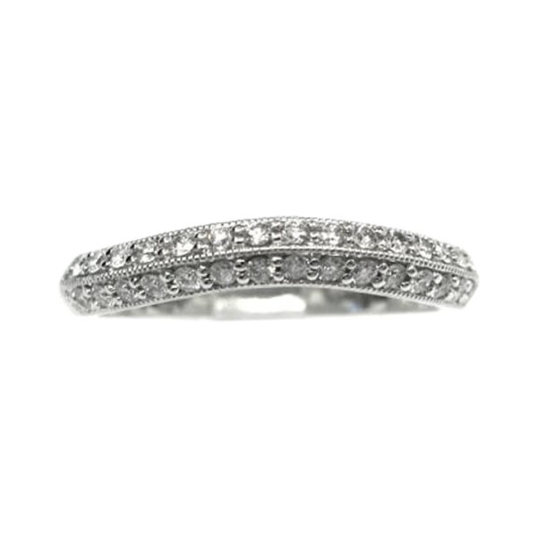 Ladies Diamond Wedding Band