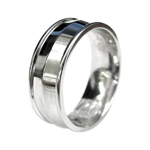 Mens Gold Wedding Band - Image 2