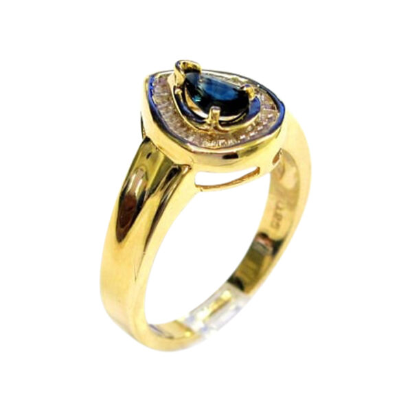 Ladies Sapphire and Diamond Ring - Image 2