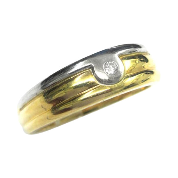 Mens Diamond Wedding Band - Image 2