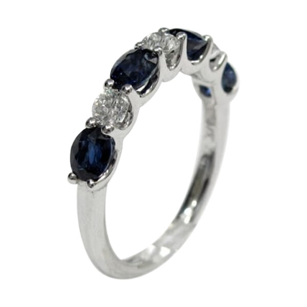 Ladies Sapphire and Diamond Ring - Image 2